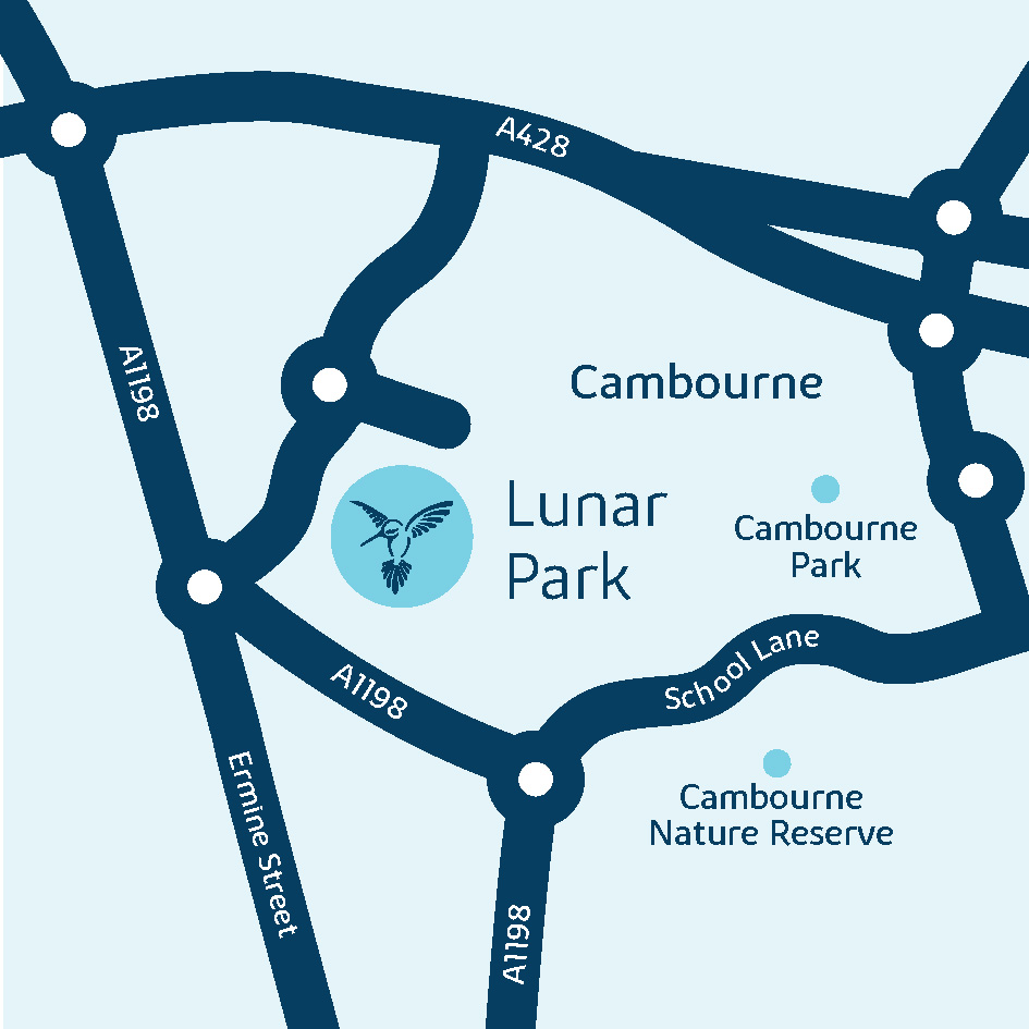 Development map for lunar park